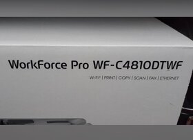 Tiskárna Epson Workforce Pro WF-C4810DTWF - 3