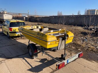 Motorový člun FINNSPORT a lodní přívěs - ELEKTROMOTOR - 3