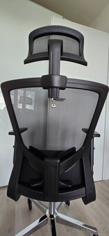Ergonomická kancelářská židle s bederní opěrkou NOVÁ, sleva - 3