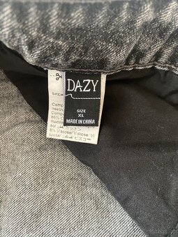 Dazy Černé Dámské Široké Džíny - 3
