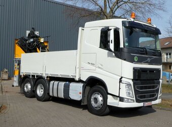 Volvo FH 420 - 6x2 – Valník + HR-Palfinger PK 24001-K–EURO 6 - 3