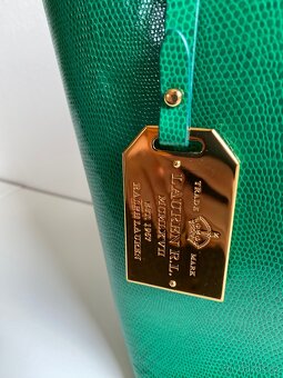 Kožená velká kabelka Ralph Lauren Newton - 3