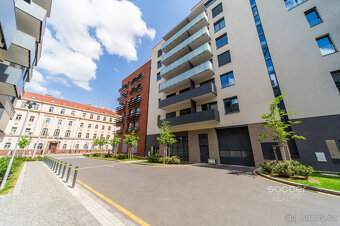 Nový byt 2+kk + sklep + garážové stání, ulice Krásova, Praha - 3