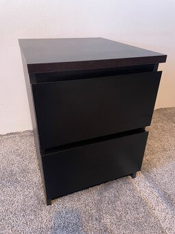 Noční stolky MALM (IKEA), 2ks - 3