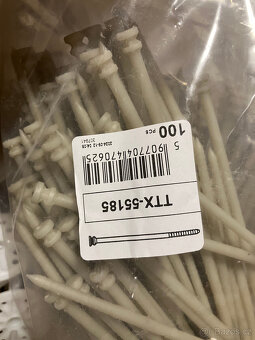 160ks Fasádní hmoždinky LTX - plastový trn 10x180mm - 3