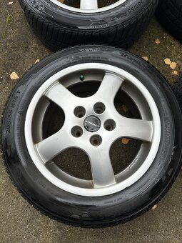 Alu kola Borrbet 5x122 r16, zimní pneu 205/55/16 - 3