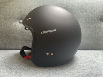 Přilba na moto otevřená Cassida Oxygen černá/matná vel M. - 3