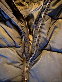 Zimní bunda černá vel.170 - 3