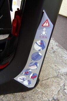 Autosedačka  2 kusy 9 - 18 kg - 3