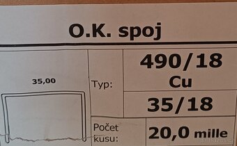 Sponky do sponkovačky - 3