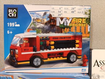 Stavebnice - hračky kompatibilní s Lego. - 3