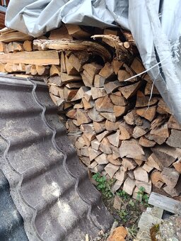 Suché dřevo do krbu, na uzení - 3