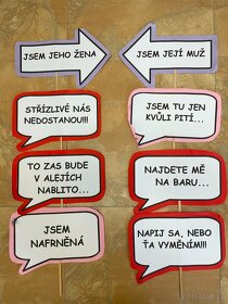 Cedulky do fotokoutku - 3