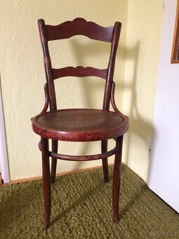Dřevěná židle Thonet, r. 1889 - 3