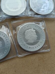 1oz 31,1g čistého stříbra mince Kangaroo 2018 - 3