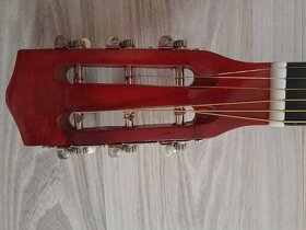 Dětská akustická kytara-hnědá 78cm, cena: 950kč - 3