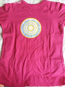 Triko/tričko M/L sytě růžové nenošeno jako NOVÉ - 3