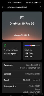 Mobilní telefon OnePlus 10 Pro 5G 12GB/256GB - Emerald Fores - 3