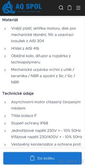 Ebara IDROGO M 40/12 A ponor. čerpadlo s plovákem - 3