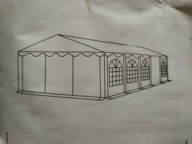 Pronájem párty stanů 5x10m - 3