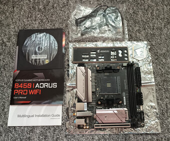 ITX AM4 deska Gigabyte B450 I AORUS PRO WiFi - 3