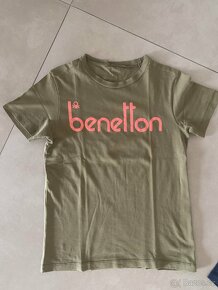 Mikina GAP, tričko Benetton a H&M, vel. 8-10 - 3