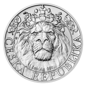 Prodám 1 Oz stříbrnou číslovanou minci sběratel, č. 1357 - 3