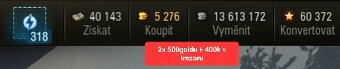 World of Tanks účet 40.000bonů SLEVA - 3