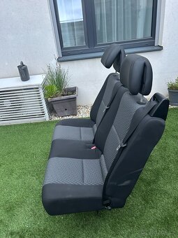 Dvoumístná sedačka s ISOFIX – VW Crafter / MB Sprinter - 3