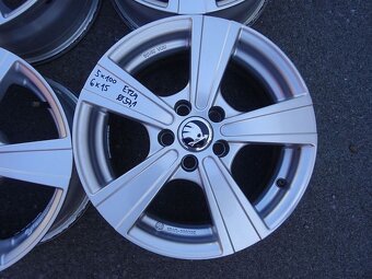 Alu disky na Škoda, VW, 15", 5x100, ET 29, šíře 6J - 3