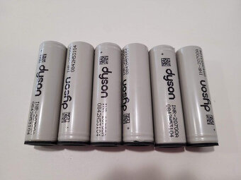 Akumulátory li-ion Dyson INR-20700A (35A) měřené (2.4Ah) - 3