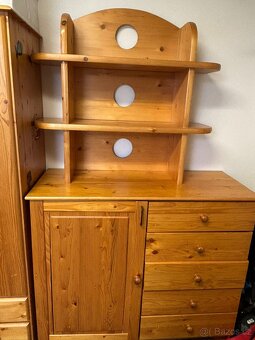 Skříň Gazel , regál Bimbo a komoda - 3