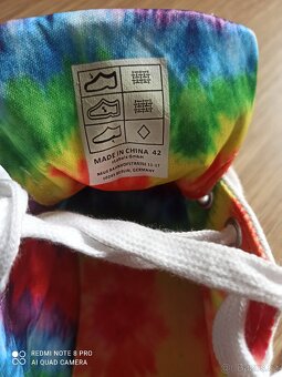 Tenisky bílé s potiskem - 3