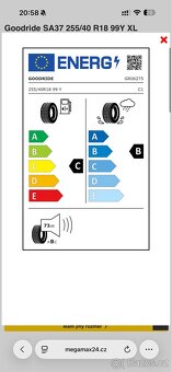Pneumatiky 255/40/18 99y Goodride letní dot 23 rok - 3