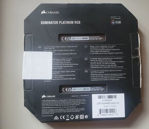 Corsair Dominator Platinum RGB 16GB (2x8GB) 3200MHz černá - 3