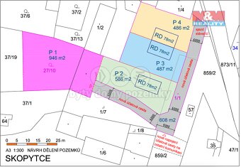 Prodej komerčního pozemku, 3056 m², Skopytce - 3