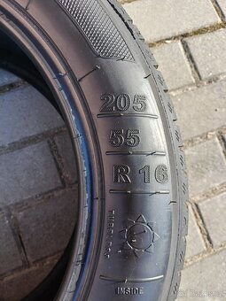 Prodám pneumatiky Kleber 205/55/R16 - 3