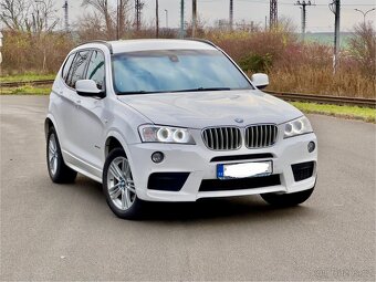 BMW X3 F25 ///M Paket 3.0d Alpineweiss - 3
