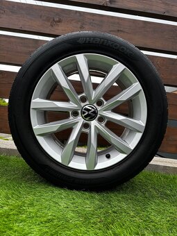 Alu kola 5x112 r16 s letním pneu (sep55) - 3