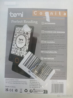 BEMI COGNITA BLACK (vadný displej, málo používaná, 2024 stál - 3