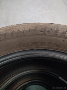 4x letní pneu Bridgestone - 205/60 R16. - 3