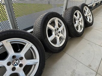 Originální Alu kola VW Polo 15" 195/55 R15 ET40 - 3