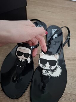 Karl Lagerfeld dámské letní boty 40 - 3