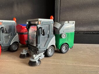 Dickie toys - Auto s pluhem a čisticí auto - 3