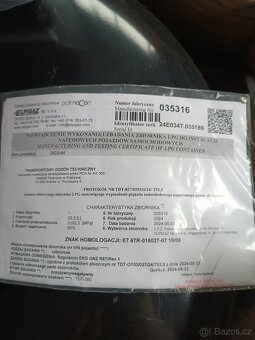 LPG nádrž, úplně nová - 3