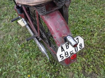 JAWA VILLIERS r.v.1934 bez dokladů dlouhá léta na půdě - 3