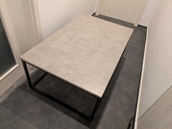 Konferenční stolek DOKKEDAL 75×115 beton - 3