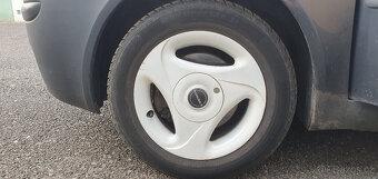 Alu Borbet R14, 6J, 4x100 + letní pneu 185/60 Point S - 3