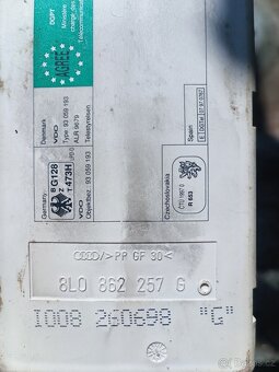 Kompresor centrálu 8L0 862 257 G  pro Audi A3,A4, A6 - 3