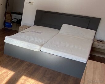 Postel s LED osvětlením 180x200 cm - 3
